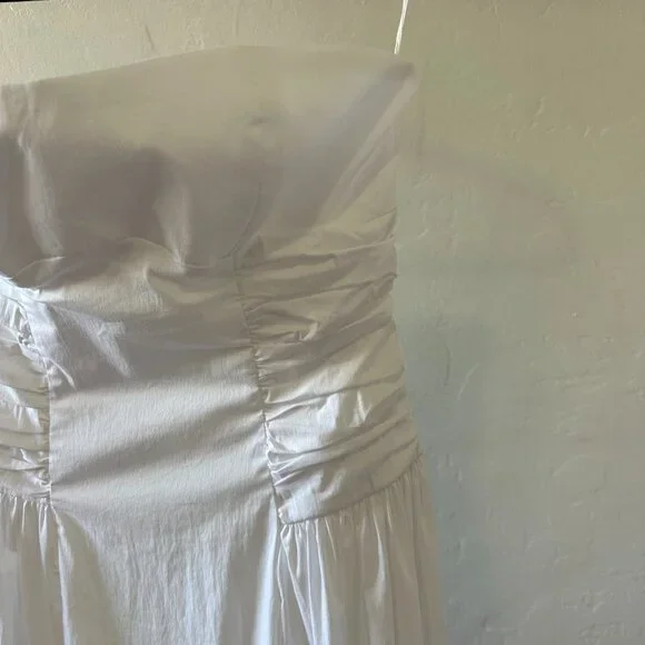 Mango Strapless Midi Dress - Picture 4 of 11